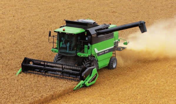 DEUTZ-FAHR SERIES 60 DEUTZ-FAHR 6040 6040 HTS Harvesting with power The five and six straw walker models in the 60 series continue the DEUTZ-FAHR tradition of powerful and reliable DEUTZ-FAHR combine