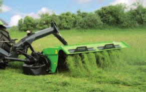 DEUTZ-FAHR forage harvesting technology DrumMaster Perfect adaptation to the land, a smooth cut, convenient operation and reliability have made DEUTZ-FAHR drum mowers the most successful products on