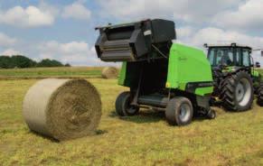 FixMaster The increasing trend towards round bale silage in addition to the increasing utilization resulted in a completely new construction of the silage baler at DEUTZ-FAHR: with an increased