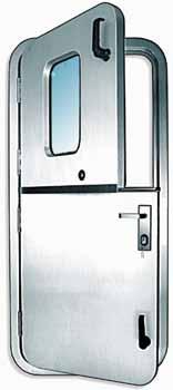 Solidly constructed and fully insulated, heavy duty Dutch doors are suitable for the following typical high traffic access installations: Pilothouse Galley Salon Main