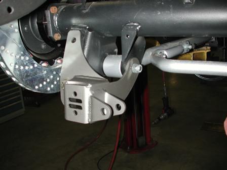 Installation Instructions 1. Raise and safely support the vechile by the frame rails. 2. Using a jack, slightly raise the axle approximately 1. Remove the shock absorbers. 3.