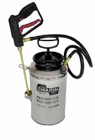Both our handheld (20075) and backpack (61575) are ideal sprayers for mold remediation or general cleanup. PROFESSIONAL PEST CONTROL 10800 10700 Available in 1.