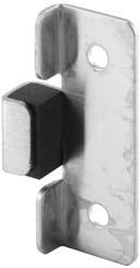Stainless Steel 1-1/8" Outswing for 3/4" doors Outswing for 1" doors 650-9990 Satin - Stamped Stainless Steel 3/4"