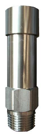 CRYOGENIC RELIEF VALVE (STAINLESS) 1/4" and 1/2" NPT -4 and -8 Metal To Metal Face Seal 1/4" and 1/2" Bi-Lok Dual Ferrule Tube 10-750 Psig (0.69-51.