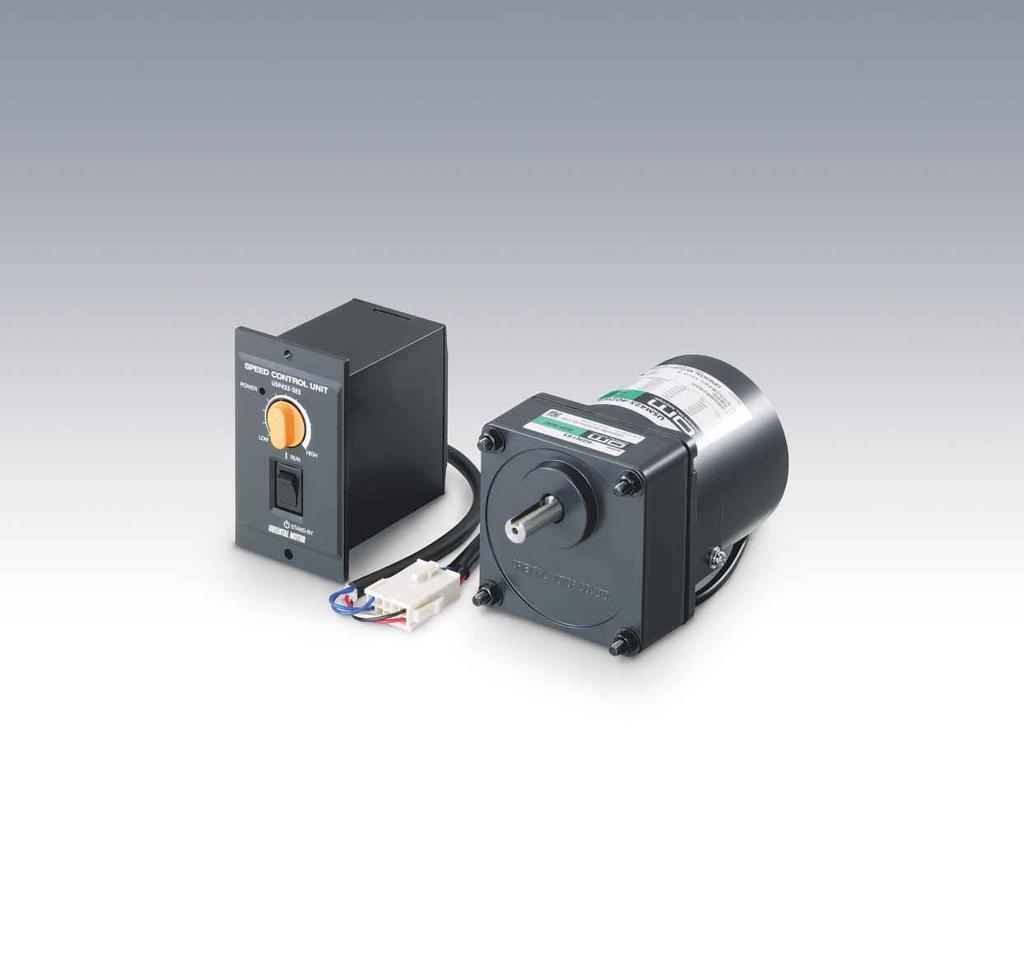 RoHS-Compliant Speed Control Motor and Control Unit