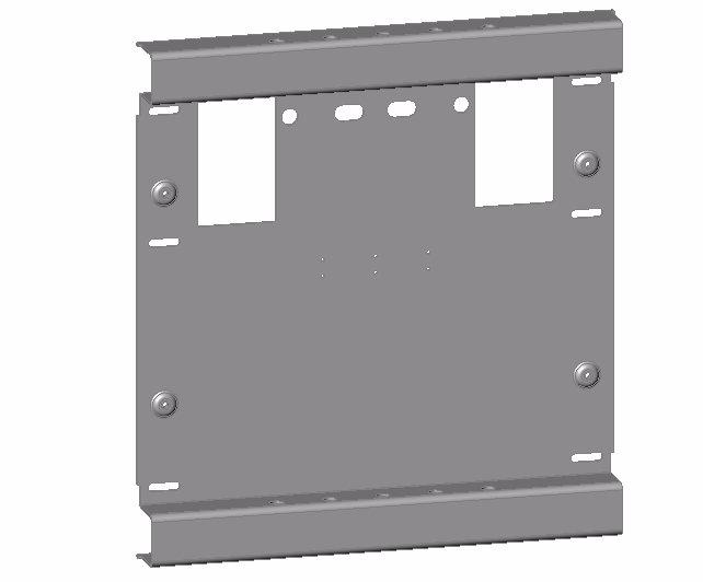 Determine the exact mounting location prior to installation, considering the unit s total swing arm radius, and draw a level line to indicate the desired height of the top of the mounting plate. 2.