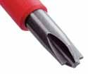 83 325 26 T9 60 325 41 T20 80 325 31 T10 60 325 46 T25 80 358 Square Tip Screwdriver, With Wiha-SoftFinish Handle Insulation According to ASTM