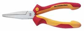328 06 Z05016006 160 6.3 #10 1.32 328 08 Z05020006 200 8.0 #8 1.42 Angled 40 O Insulated Bent Nose Pliers 328 Bent Nose Pliers With Cutters.   60 HRC), chrome-nickel plated, mirror-polished.