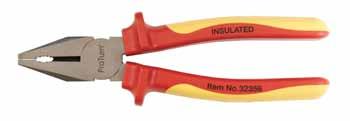 No. mm Inch Pkg. wt. 323 46 200 8.0 1.97 proturn Insulated Long Nose Pliers 323 Proturn Insulated Long Nose Pliers.   No. mm Inch Pkg. wt. 323 48 160 6.3 1.32 323 41 200 8.0 1.42 proturn Insulated Diagonal Cutters 323 44 Proturn Insulated Diagonal Cutters.