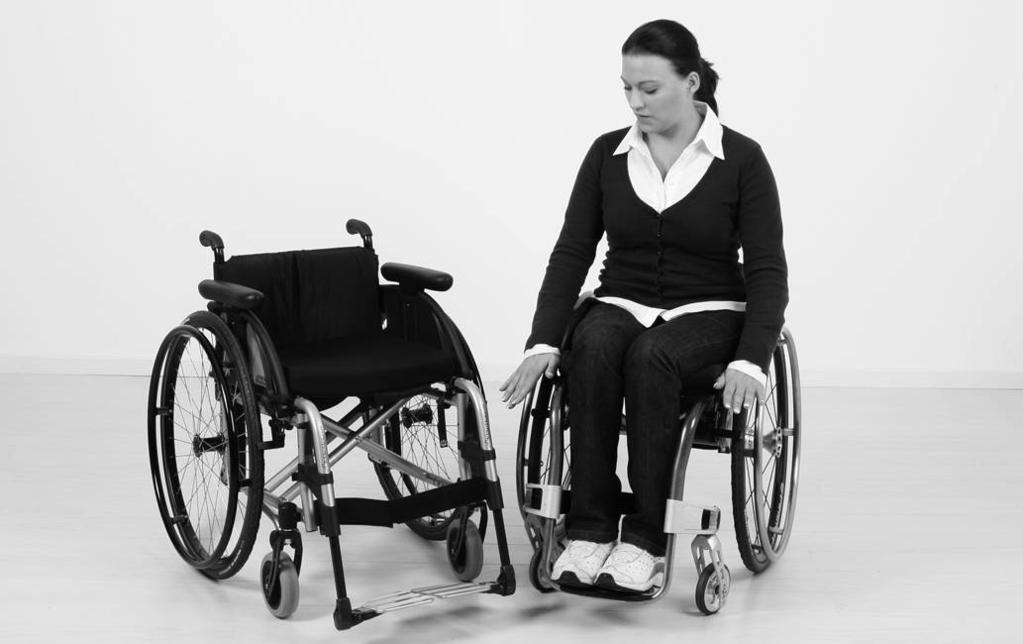 Use Incorrect caster wheel position when leaning forward in the wheelchair Tipping over, falling due to incorrect caster wheel positioning Prior to activities that require you to bend forward in the