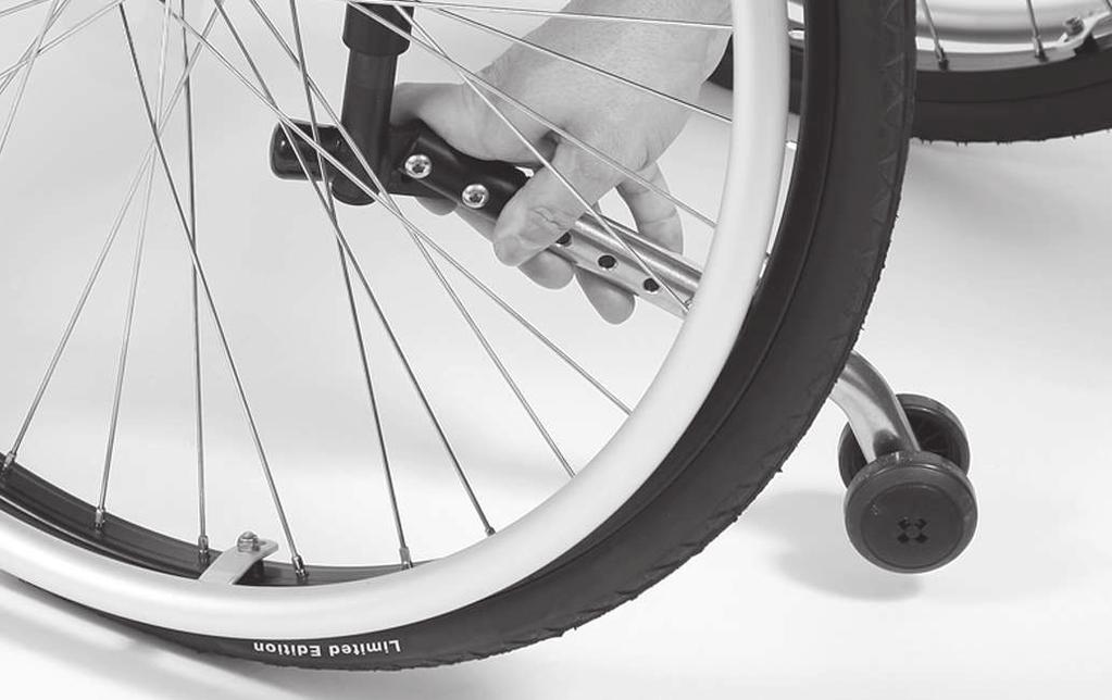 44 6.12 Wheelbase extension Wheelbase extension for the handbike adaption Inactive
