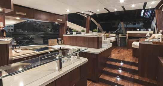 The Galeon 560 Skydeck is a magnificent example of Old-World craftsmanship coming together with innovative design and today s technologies.