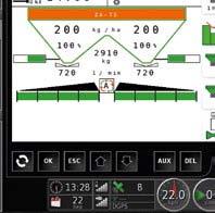application such as automated GPS based part-width section control and Precision Farming applications.