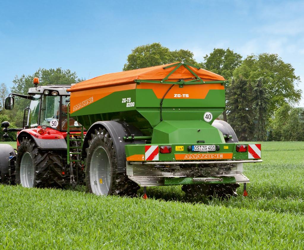 ZA-TS and ZG-TS ZG-TS high output trailed spreader Outstanding