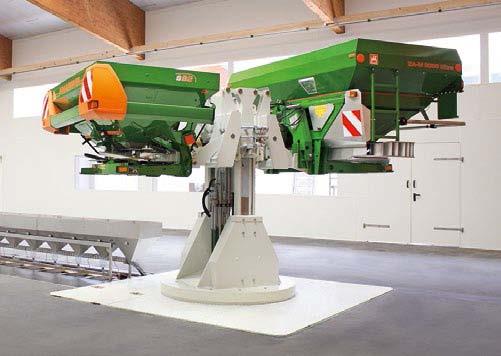 This is of big benefit, not only in the new development of fertiliser spreaders, but also in fine-tuning of automatic switching systems (GPS- Switch) where the information is also required.
