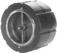 Crispin Globe & Wafer Style Check Valves Silent Check Valves are typically used downstream of a pump. These valves are designed to close before the pump stops completely.
