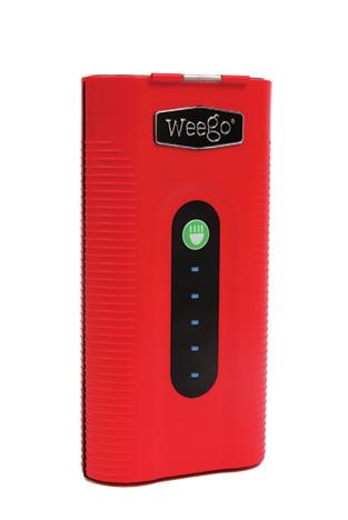 GETTING TO KNOW WEEGO 44 Battery Indicator Lights Flashlight Button Back of Unit Detect-O-Matic USB Port