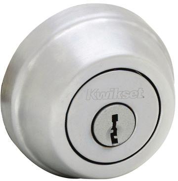 UL-Rated Deadbolts 782 Single Cylinder 817 Key Control Grade 2 3-hour UL rating Stocked with a 1 x 2 1/4 square face adjustable latch Includes a 1 1/8 x 2 3/4 square corner strike 782 Single Cylinder