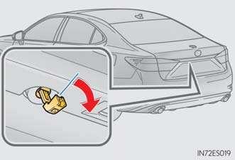 Figure 17 Figure 18 The following jump-starting procedures should be followed when rendering assistance to a Lexus ES300h: Never use jump-starting equipment that can exceed normal 12-volt