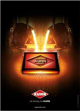 SAVINGS KUHN PARTS DESIGNED AND MANUFACTURED TO RIVAL TIME Retain the resale value of your machine!