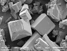 of ~150 µm Over 700-lbs of NTO Class 1 produced in pilot plant Material is currently in
