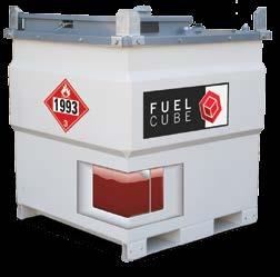 With a secure lockable equipment cabinet and stackable design, the FuelCube is your