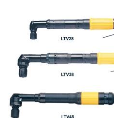 Nutrunners Shut-off LTV28 nd 38 series l Highest relibility when tightening M5-M12 screws. l Smll, durble gers. l Precise clutch. l Relible motor. LTV48 series l Robust, relible tools.