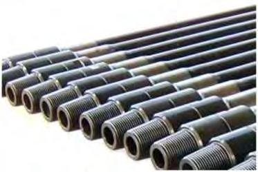 We offer a complete line of rotary drill rods which are designed to provide superior technical performance. Also referred as drill pipes, these pipes ensure excellent performance and durability.