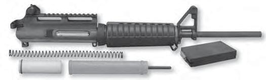 00 (with bayonet lug, threaded muzzle, A2 flash suppressor: Part# BURA2B 20 / with crowned muzzle/no lug: Part# PURA2B 20) Same Assembly less Bolt Carrier Assembly and Charging Handle $415.