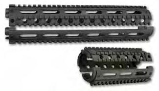 BUSHMASTER MODULAR ACCESSORIES SYSTEM B.M.A.S. 4 Rail Split Handguards Carbine Length - $191.50 (YHM-9670) Rifle Length - $212.95 (YHM-9803) The split design of these B.M.A.S. Handguard Sets allows quick and easy installation of a Picatinny configuration 4-Rail accessory system on most AR type Rifles (Note: will not fit our DCM rifle or.