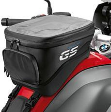 Inner bag for large top box, 49 l Order number: 77 43 8 549 124 [4] Pillion seat luggage grid The luggage grid can be fitted in place of the pillion seat.