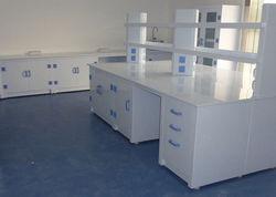 20 VENT NON-METALLIC CLEAN ROOM & FURNITURE "VENT" Polypropylene Clean Room &Laboratory Furniture setting the