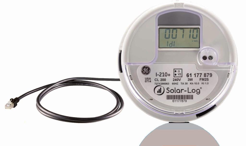 Solar-Log 350 LAN PV Production monitoring + LAN Connection Solar-Log 350 LAN The Solar-Log 350 LAN provides revenue grade metering for solar PV plants in locations where cell service is weak or