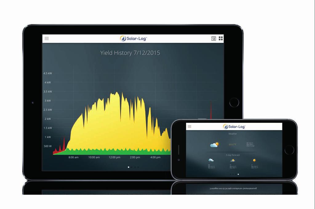 Solar-Log Insight Solar-Log Insight provides a more robust view of PV plant data including the Solar-Log Dashboard image, for around the clock access to your data.