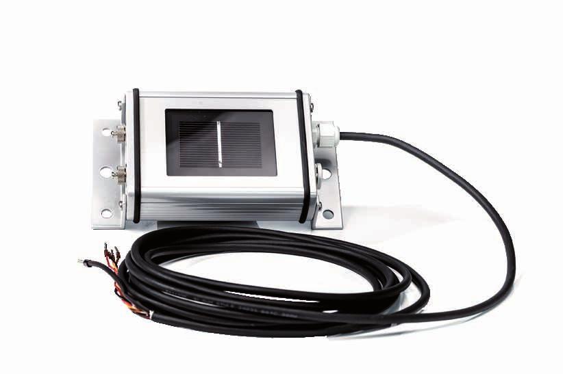 Sensor Box Professional Plus Irradiance sensor specifically designed for large-scale PV plants Sensors deliver a temperature compensated reference value for irradiance and record deviations between