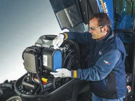 Compact after treatment system New Holland and FPT Industrial have developed the emission control system on the F5C engine in T4 F/N/V tractors to be extremely
