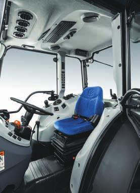 09 Ergonomic excellence The optional multi function electronic joystick controls four outlets Switches on the console