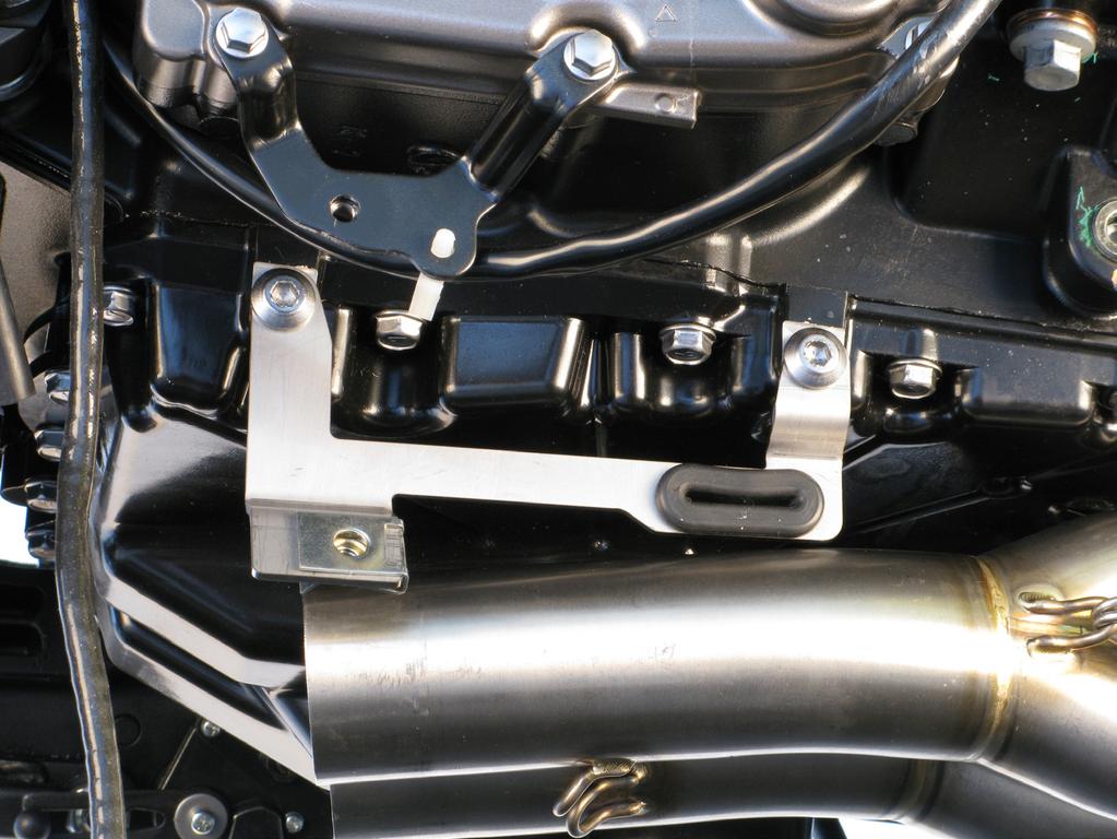 4. For Z1000 model only: install the bracket onto the engine, using stock bolts (Figure 11).