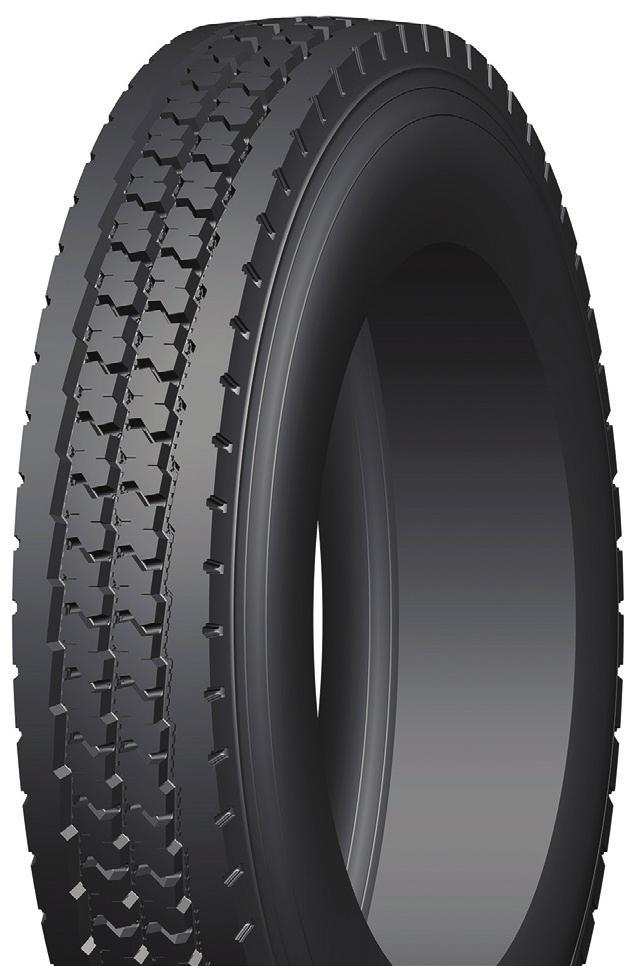 OT200 Closed-shoulder design, with excellent water dispersion and traction performance Low rolling resistance due to better natural-to-synthetic rubber ration, resulting in reduced cost-per-kilometer