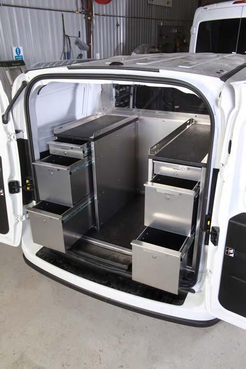 Choose from our van drawers or pre-configured packages.