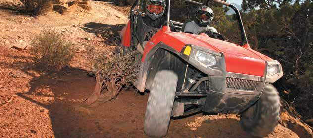 ATV / UTV POWERSPORTS TRAIL PRO Rock solid for superior ride quality in rugged environments.