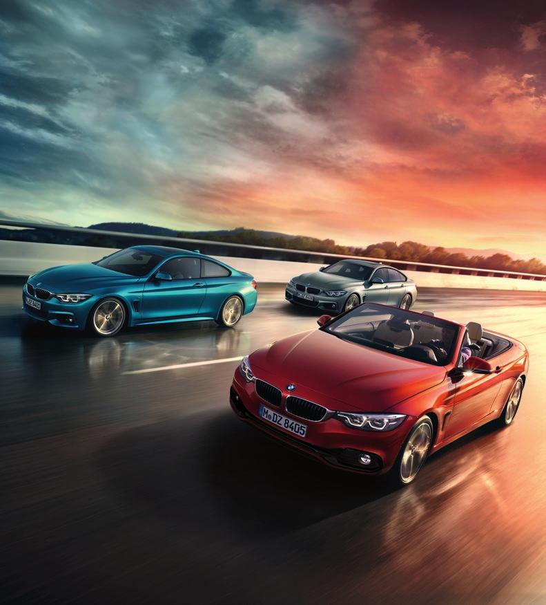 The Ultimate Driving Machine THE BMW 4 SERIES COUPÉ AND CONVERTIBLE. PRICE LIST.