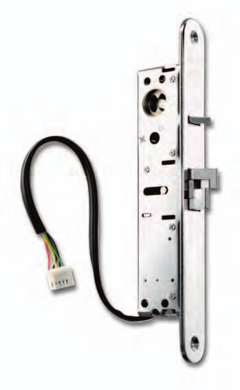 at all times Suitable for mounting horizontally Non-handed Steel bolt for maximum security Control Switches EL412 bolt collapses allowing opening of door when power on EL413 bolt collapses allowing