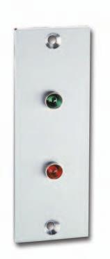 plates: 40 x 120mm - 10g 1900 Illuminated exit button, momentary contact 1901 With maintained contact push on/push off 1920