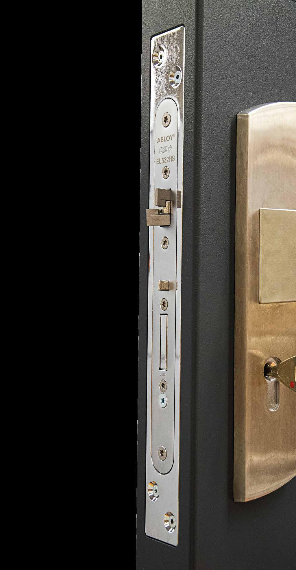 CERTA RANGE HI-SECURITY Hi-Security category locks are suitable for electrically controlled fire rated doors requiring extremely high level of security.