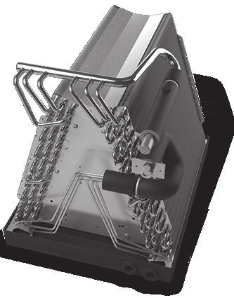 jeopardize the durability of the drain pan, you must replace the factory-installed drain pan with a