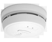 INSTALL 1151 Thermally Enhanced Optical Smoke Alarm 230V mains rated Battery back-up and low battery warning Interconnectable - up to 12 units LED operating indicators Tamper-proof push fit mounting