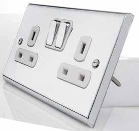 PRODUCT FEATURES The elegant design of the DETA Slimline Décor range complements both the DETA Slimline and DETA Gridswitch ranges of wiring accessories providing extended application opportunities