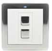 socket outlets, inline dimmer and relays 2-way control when