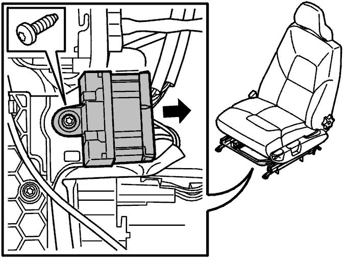 Function test: Start the seat heater and check the function. Note! This test is not possible if the ambient temperature is too high. Install the seat. See Upholstery back rest, replacing.